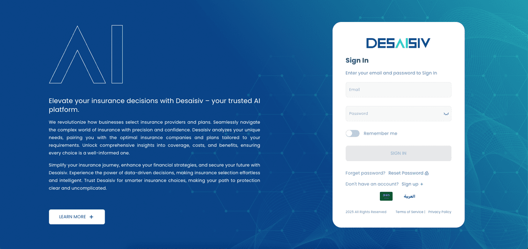 Desaisiv Platform